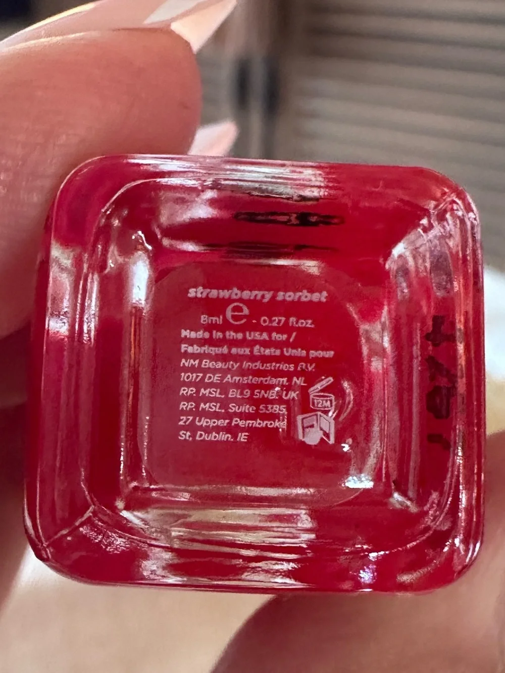 Gisou Honey Infused Lip Oil / Lip Gloss In Strawberry Sorbet. New & Unused.